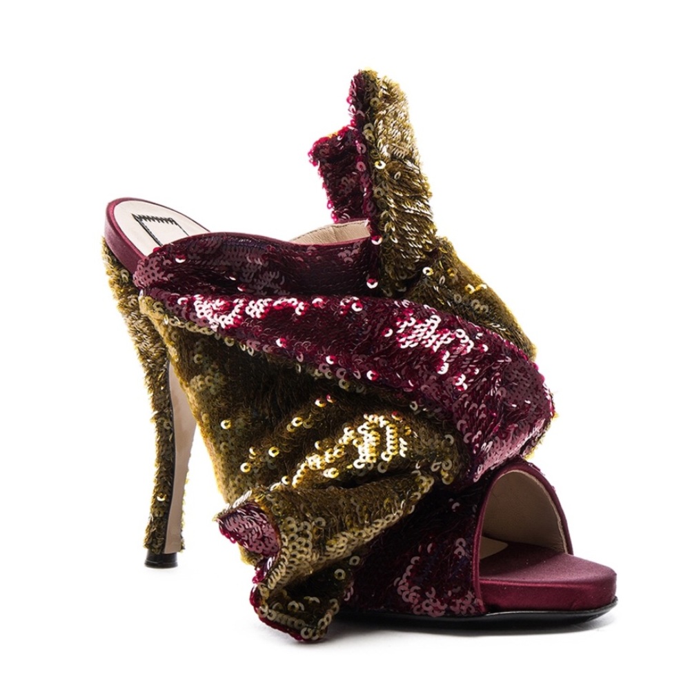 No. 21 Embellished Mules NEW w/ Tags